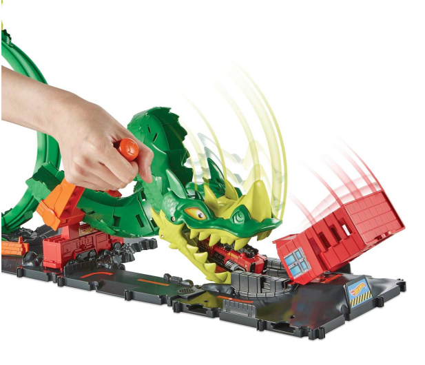 Hot Wheels City Pętla Smoka - 1034594 - zdjęcie 3